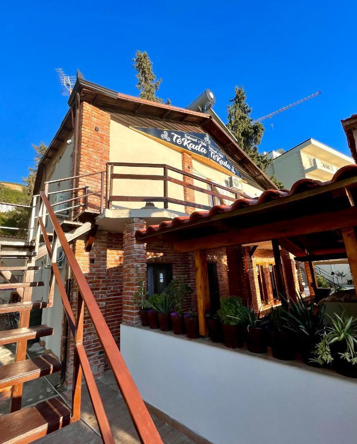 Tékada Hotel&Restaurant Vlore Bagian luar foto